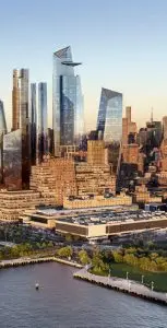 Il grattacielo 30 Hudson Yards con la terrazza Edge