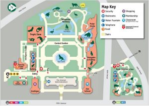 mappa zoo central park