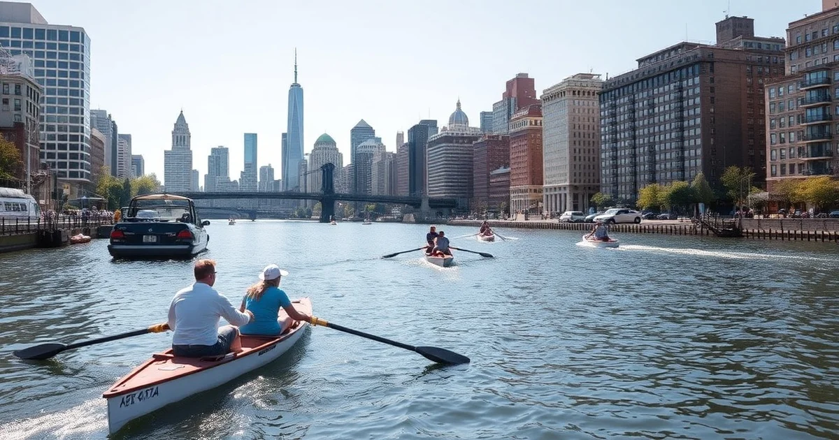 Canottaggio gratis sull'Harlem River: l'estate a NYC - NewYork4u.it