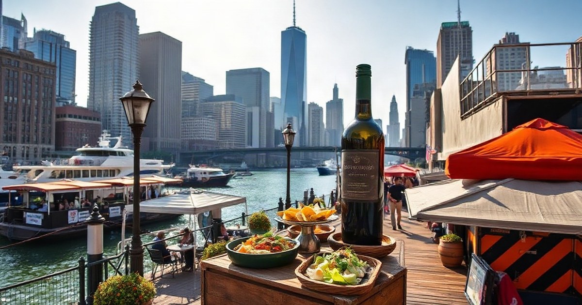 NYC Wine & Food Festival 2026: 4 giorni di gusto al Seaport - NewYork4u.it