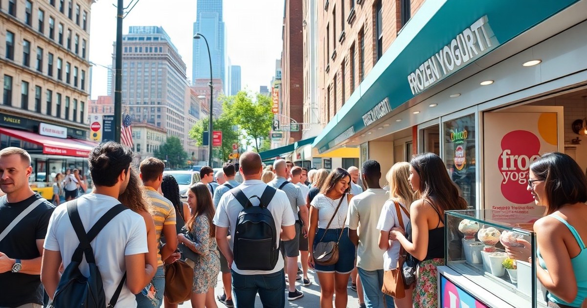Frozen yogurt a New York: code infinite per Myka NYC - NewYork4u.it