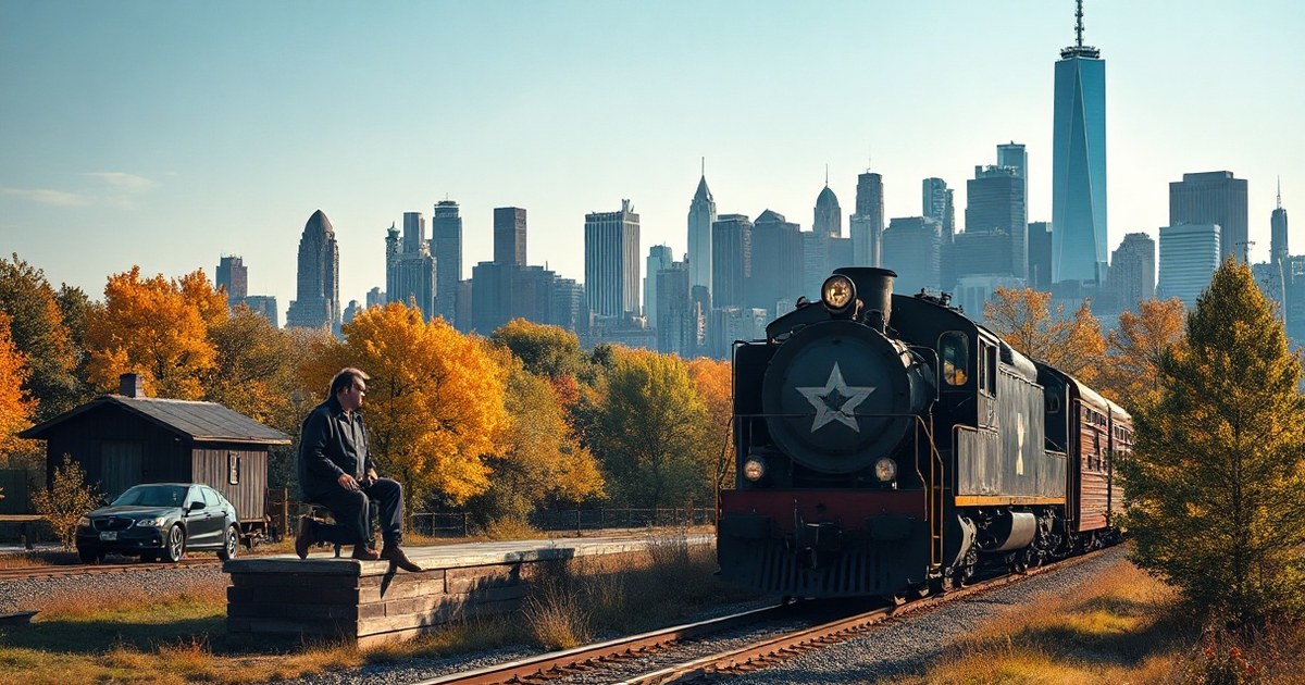 A 2,5 ore da NYC: il treno a vapore più antico d'America tra i colori autunnali - NewYork4u.it
