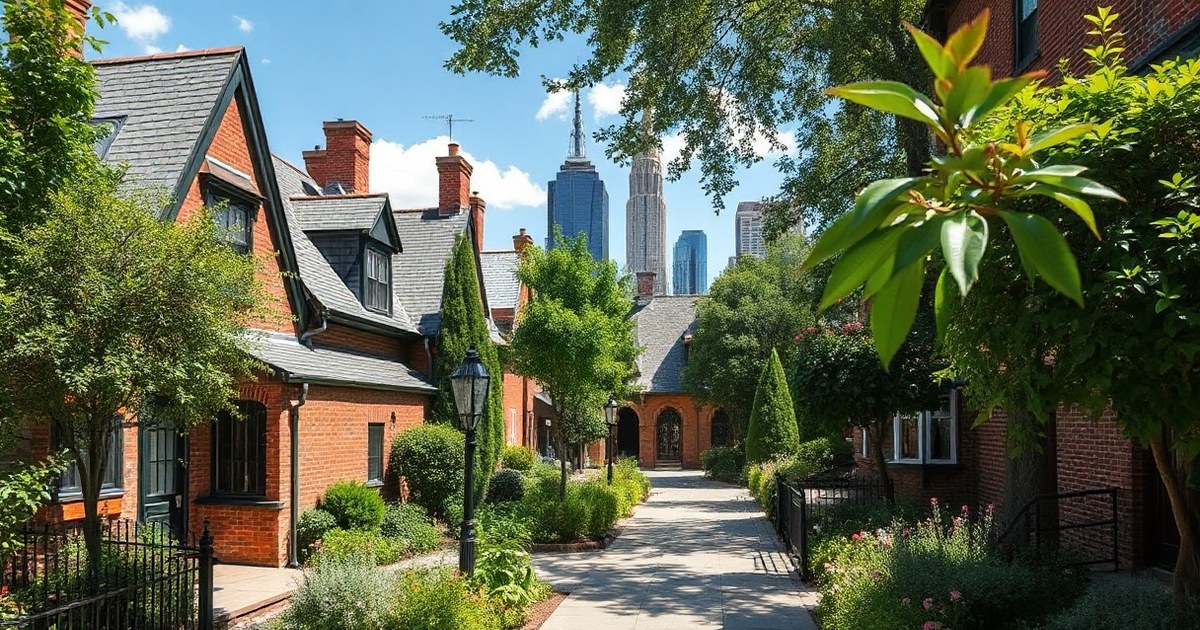 Pomander Walk: il villaggio Tudor nascosto a NYC - NewYork4u.it