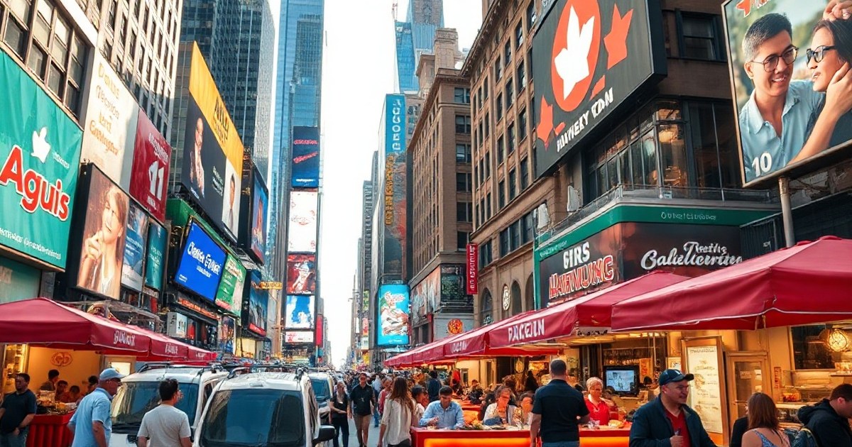Taste of Times Square 2026: festival food NYC a $5 a boccone - NewYork4u.it