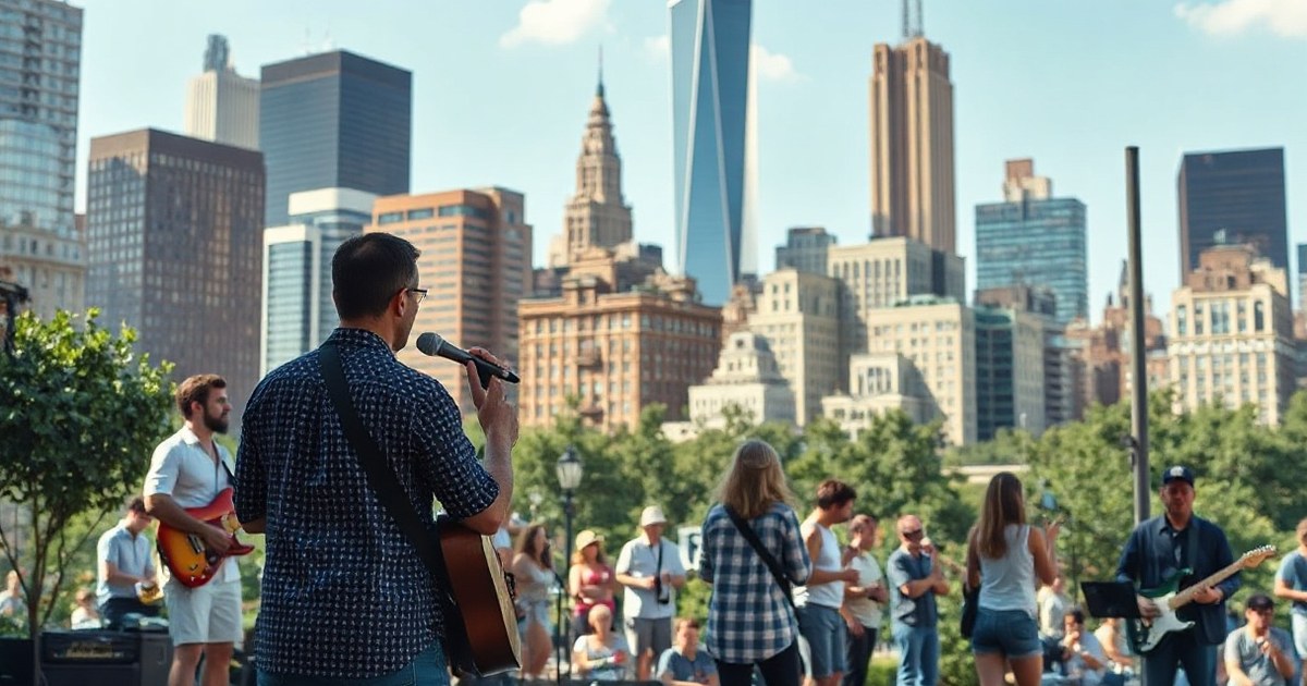 Concerti ad agosto a New York: musica in barca, cortili e parchi - NewYork4u.it