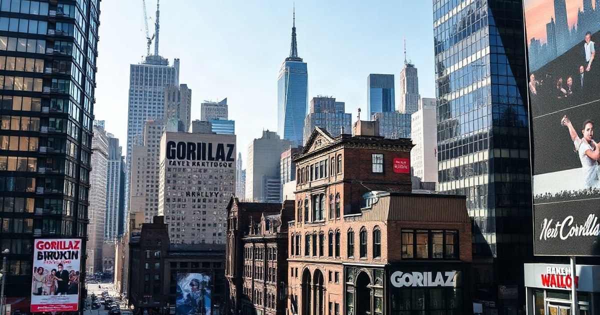 Gorillaz House of Kong: mostra immersiva a Brooklyn NYC 2026 - NewYork4u.it