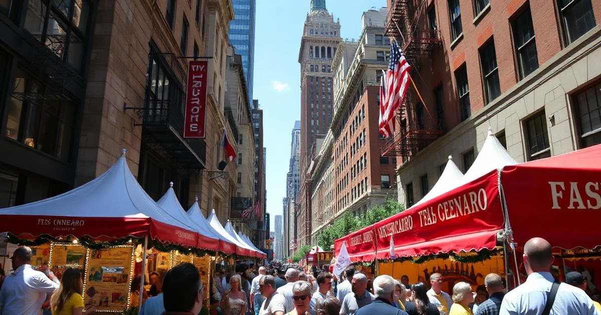 Festa di San Gennaro NYC 2026: 100 anni a Little Italy - NewYork4u.it