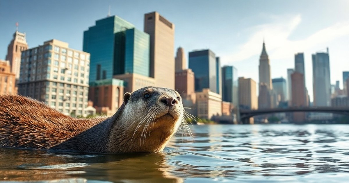 La lontra torna nel Bronx River dopo 100 anni | NYC - NewYork4u.it