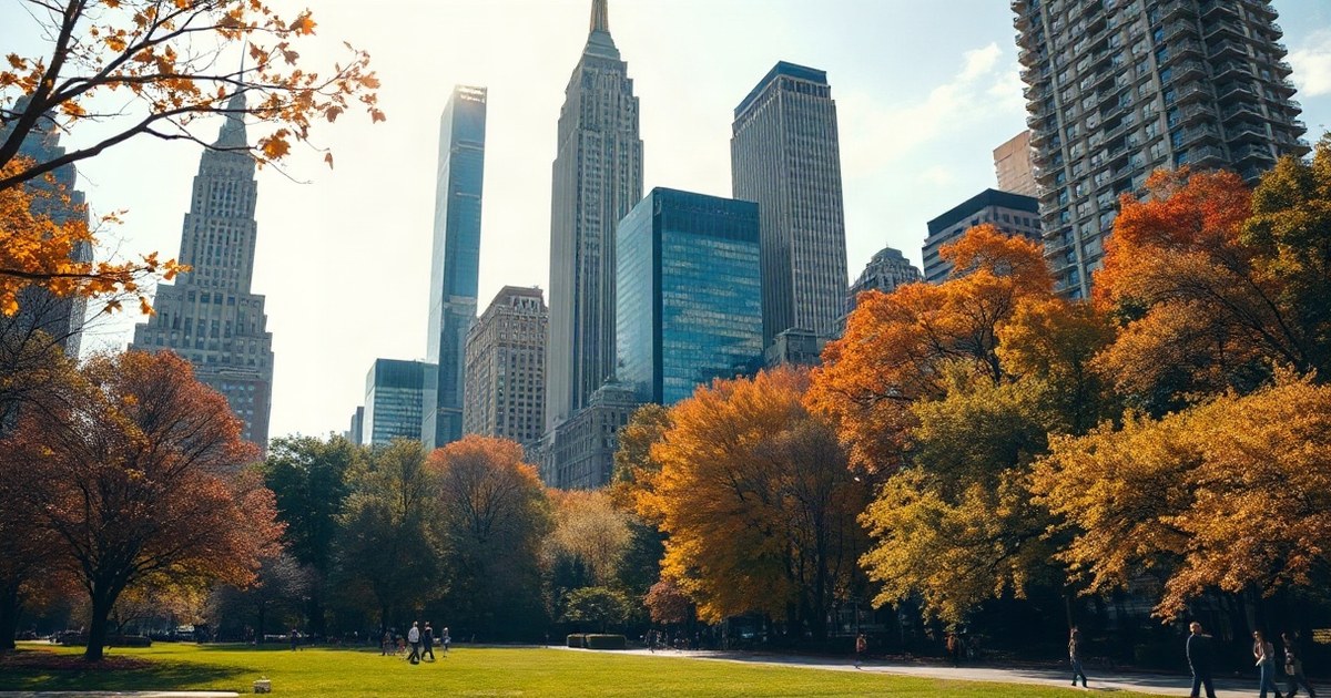 Central Park autunno 2026: la mappa del foliage di New York - NewYork4u.it