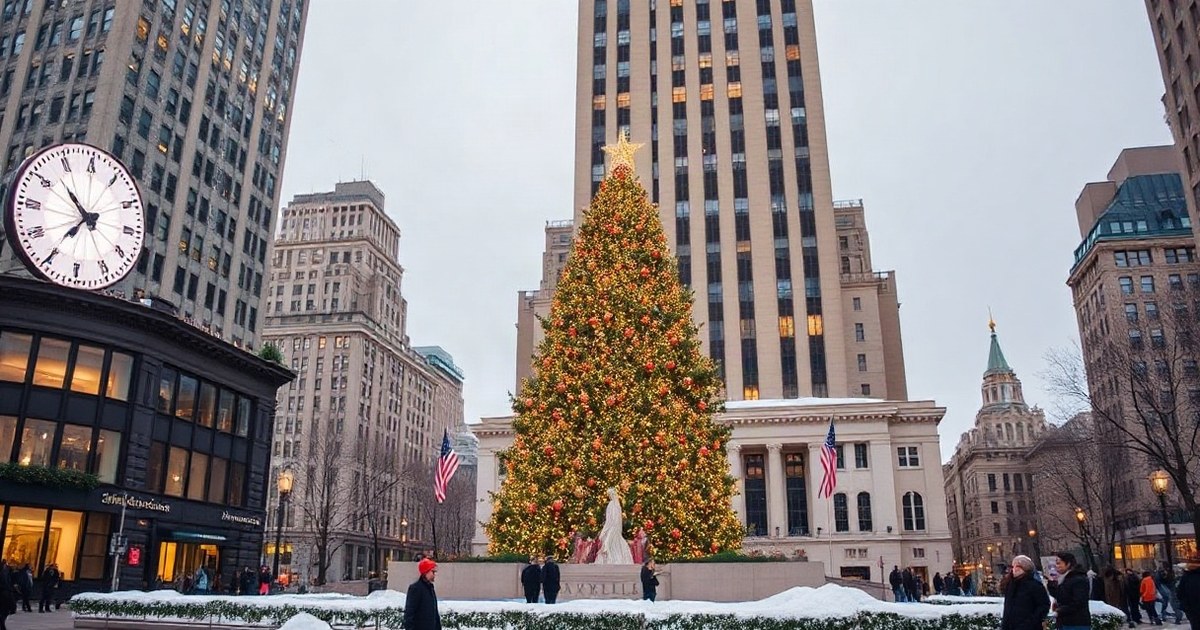 L'albero di Natale del Rockefeller Center 2025: 23 metri da New York - NewYork4u.it